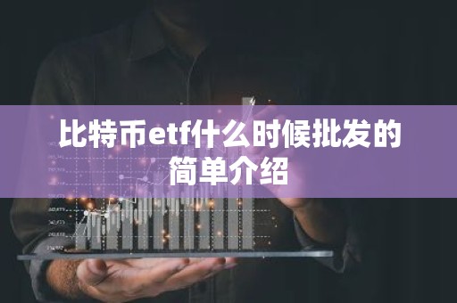 比特币etf什么时候批发的简单介绍