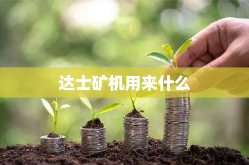 达士矿机用来什么