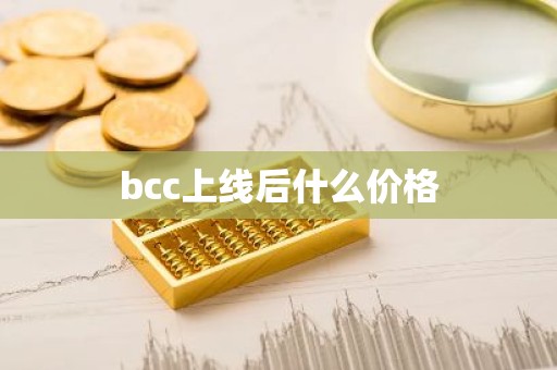 bcc上线后什么价格