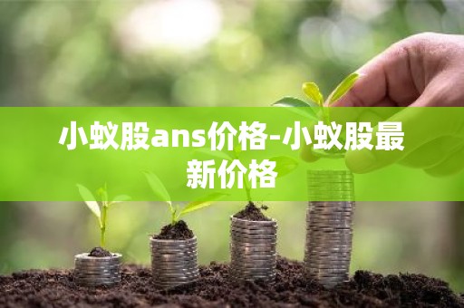 小蚁股ans价格-小蚁股最新价格