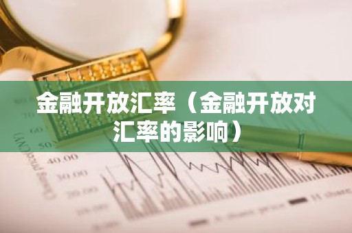 金融开放汇率（金融开放对汇率的影响）