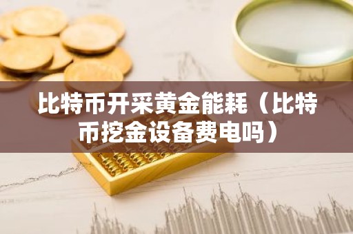 比特币开采黄金能耗（比特币挖金设备费电吗）
