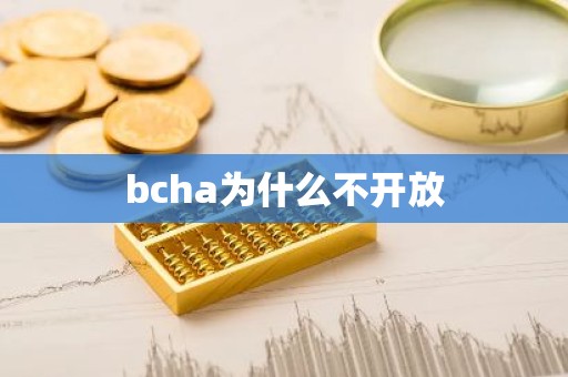 bcha为什么不开放
