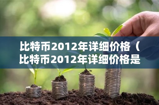 比特币2012年详细价格（比特币2012年详细价格是多少）