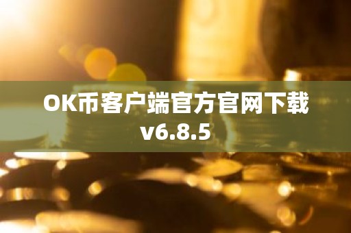 OK币客户端官方官网下载v6.8.5