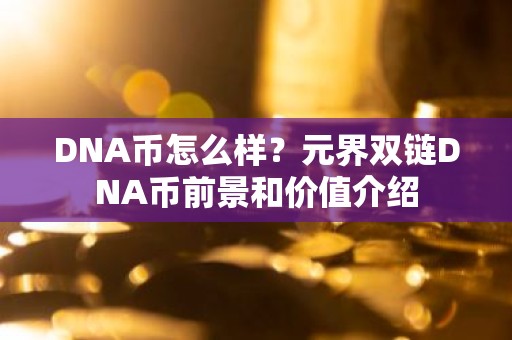 DNA币怎么样？元界双链DNA币前景和价值介绍
