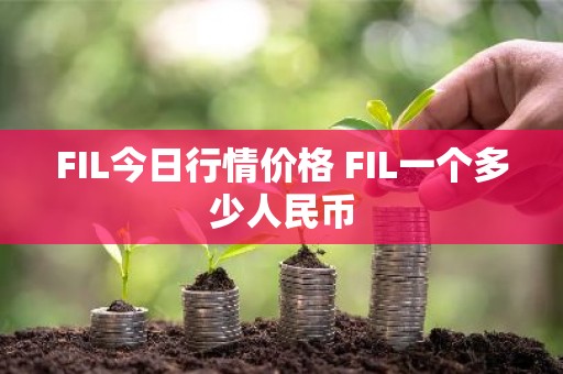 FIL今日行情价格 FIL一个多少人民币
