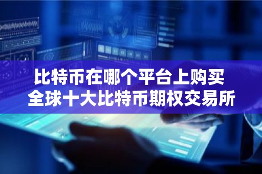 比特币在哪个平台上购买 全球十大比特币期权交易所有哪些？