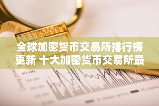 全球加密货币交易所排行榜更新 十大加密货币交易所最新推荐