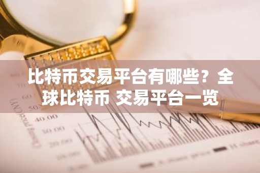 比特币交易平台有哪些？全球比特币 交易平台一览