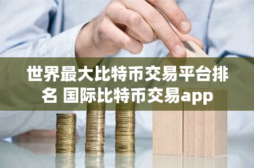 世界最大比特币交易平台排名 国际比特币交易app