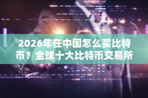 2026年在中国怎么买比特币？全球十大比特币交易所