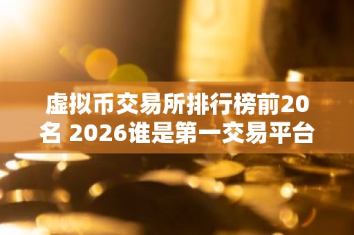 虚拟币交易所排行榜前20名 2026谁是第一交易平台