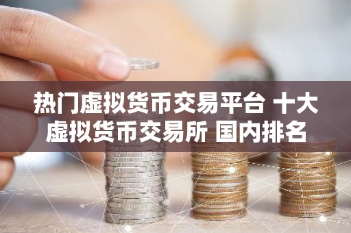 热门虚拟货币交易平台 十大虚拟货币交易所 国内排名