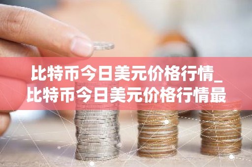比特币今日美元价格行情_比特币今日美元价格行情最新