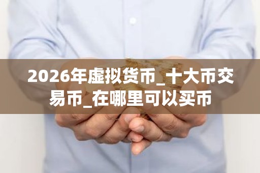 2026年虚拟货币_十大币交易币_在哪里可以买币