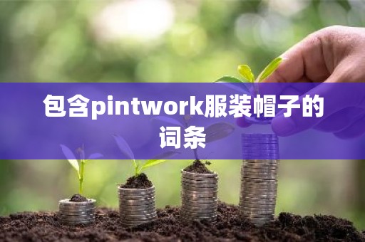 包含pintwork服装帽子的词条