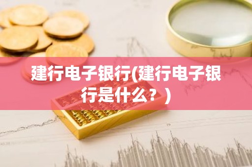 建行电子银行(建行电子银行是什么？)
