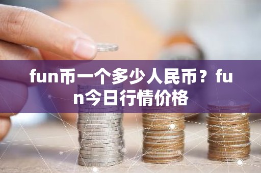 fun币一个多少人民币？fun今日行情价格