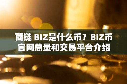 商链 BIZ是什么币？BIZ币官网总量和交易平台介绍
