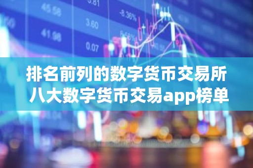 排名前列的数字货币交易所 八大数字货币交易app榜单