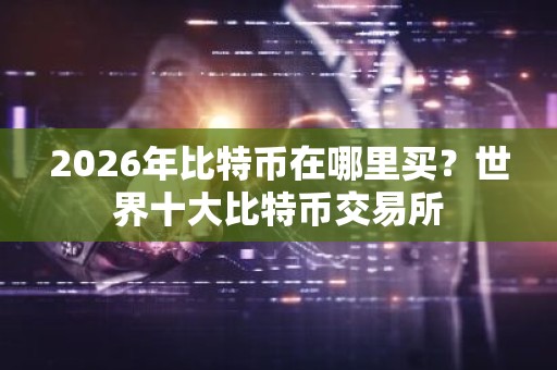2026年比特币在哪里买？世界十大比特币交易所
