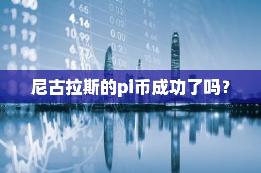 尼古拉斯的pi币成功了吗？