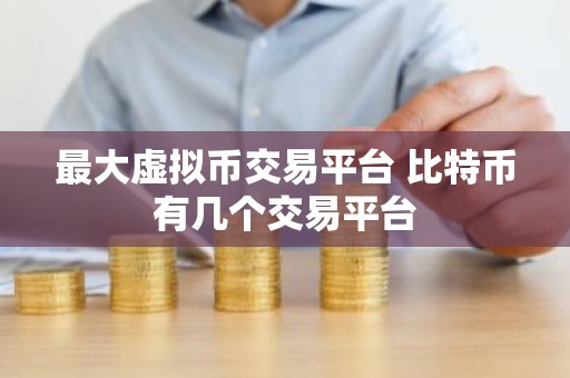 最大虚拟币交易平台 比特币有几个交易平台