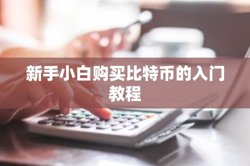 新手小白购买比特币的入门教程