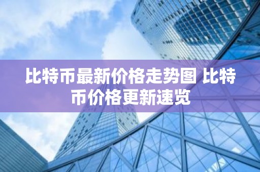 比特币最新价格走势图 比特币价格更新速览