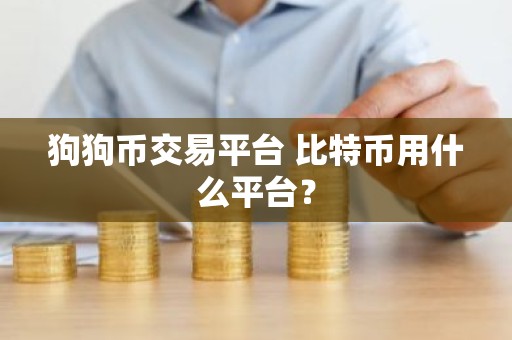 狗狗币交易平台 比特币用什么平台？