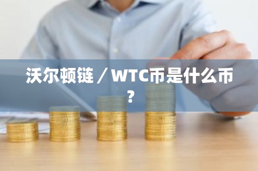 沃尔顿链／WTC币是什么币？