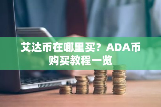 艾达币在哪里买？ADA币购买教程一览