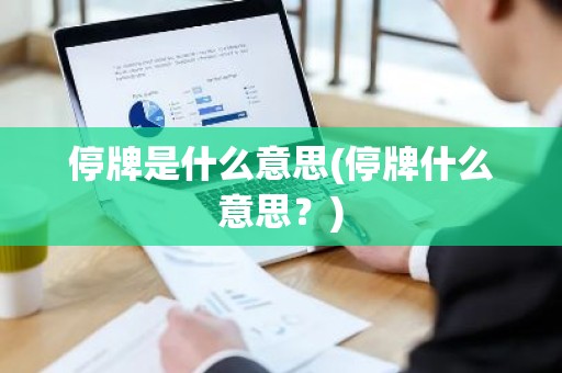 停牌是什么意思(停牌什么意思？)