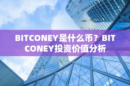 BITCONEY是什么币？BITCONEY投资价值分析