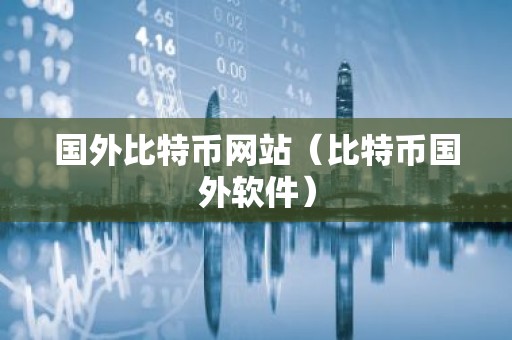 国外比特币网站（比特币国外软件）
