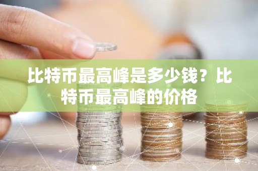 比特币最高峰是多少钱？比特币最高峰的价格