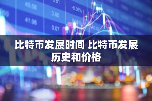 比特币发展时间 比特币发展历史和价格