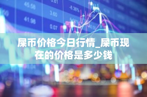 屎币价格今日行情_屎币现在的价格是多少钱