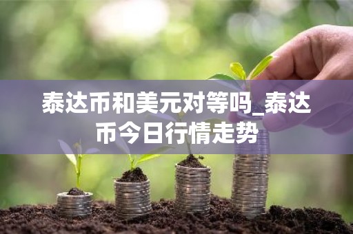 泰达币和美元对等吗_泰达币今日行情走势