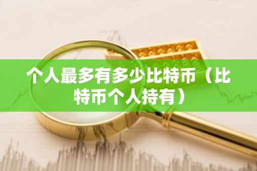 个人最多有多少比特币（比特币个人持有）