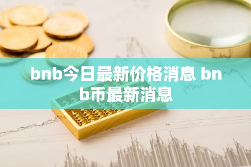 bnb今日最新价格消息 bnb币最新消息
