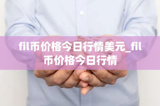 fil币价格今日行情美元_fil币价格今日行情
