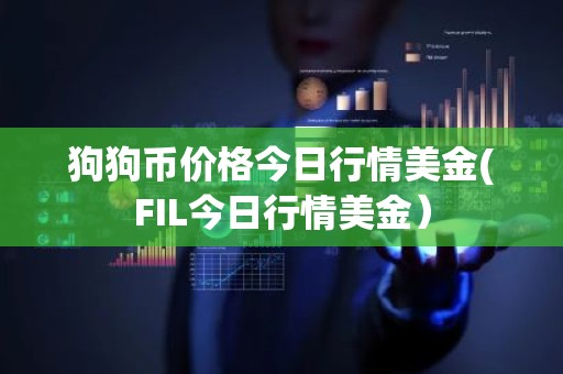 狗狗币价格今日行情美金(FIL今日行情美金）