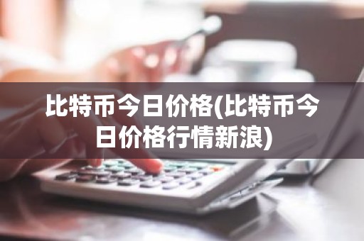 比特币今日价格(比特币今日价格行情新浪)