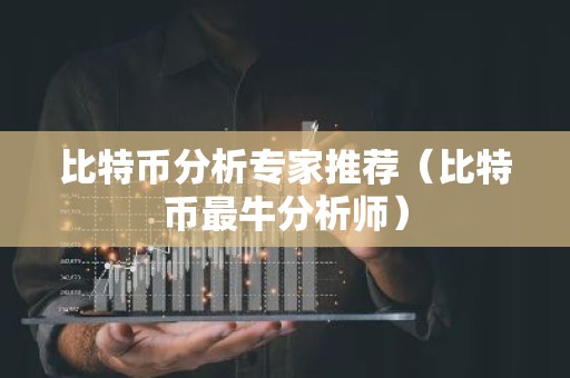 比特币分析专家推荐（比特币最牛分析师）