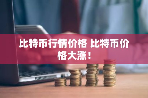 比特币行情价格 比特币价格大涨！