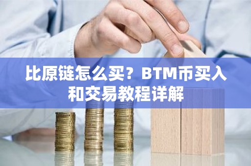 比原链怎么买？BTM币买入和交易教程详解