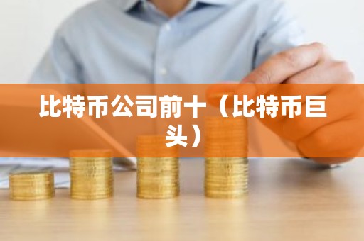 比特币公司前十（比特币巨头）
