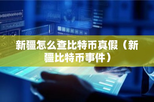 新疆怎么查比特币真假（新疆比特币事件）